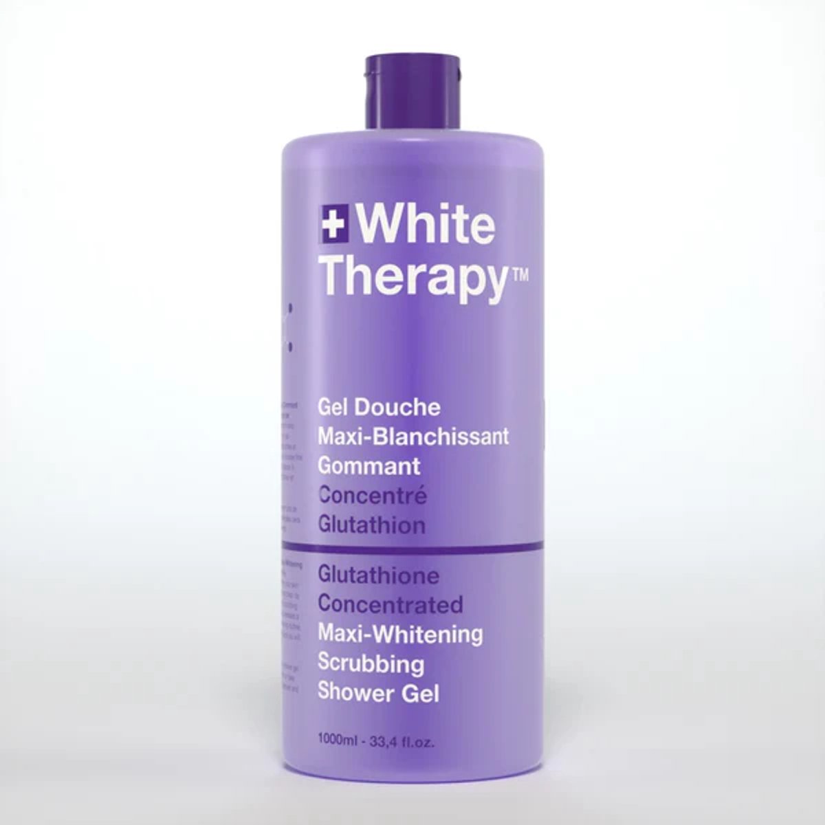 White Therapy + Glutathione Concentrated Maxi-Whitening Scrubbing Shower Gel, 1000ml