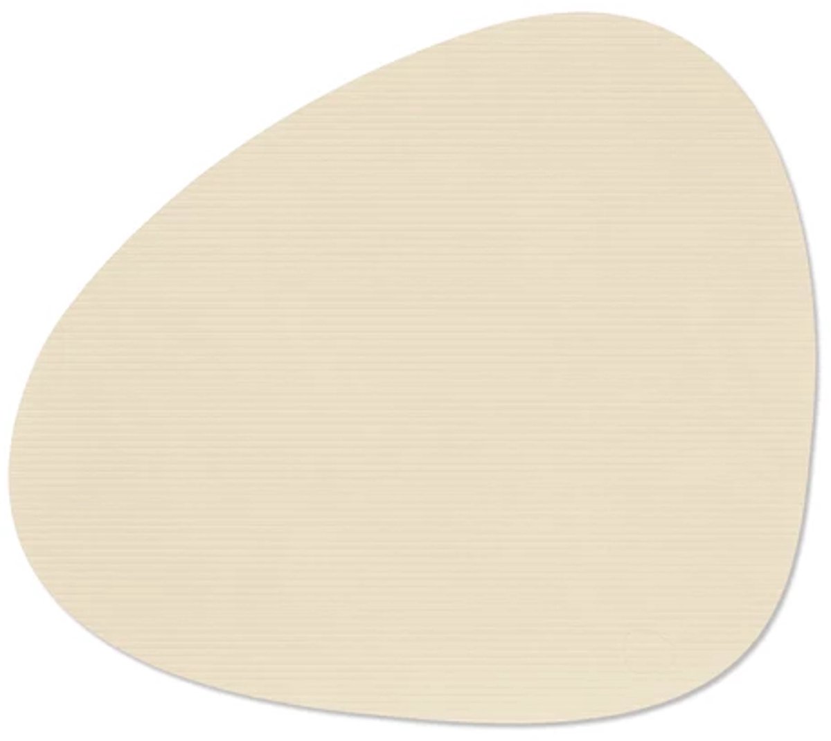 LIND DNA Corduroy placemat curve 37x44cm vanilla