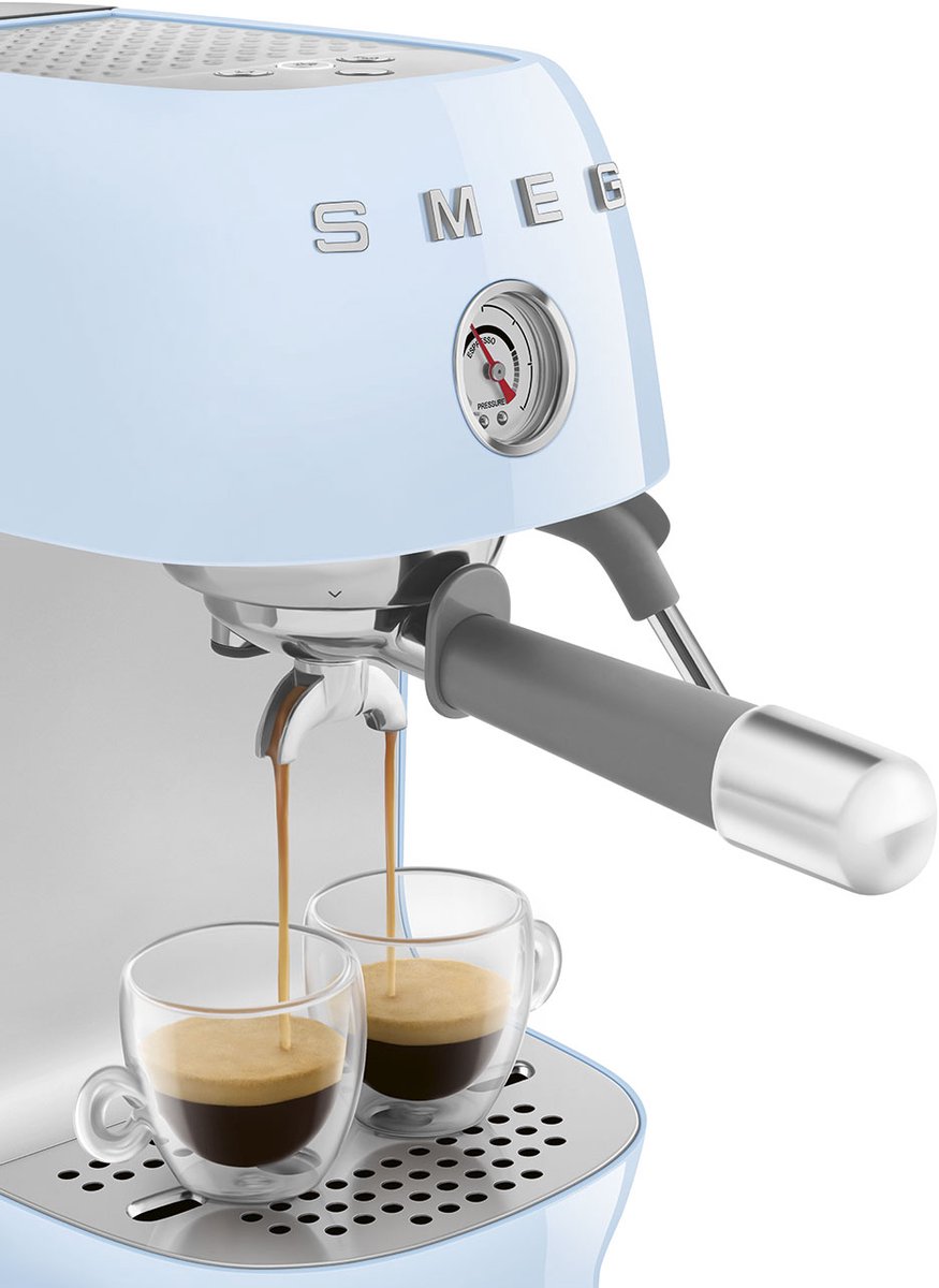 SMEG ECF03PBEU Handmatige Espressomachine Cold Brew - afbeelding 3