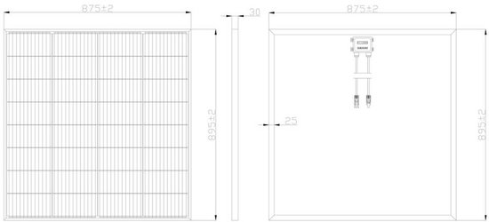 Sygonix Monokristallijn zonnepaneel 150 W 18.62 V van sygonix — afbeelding 4