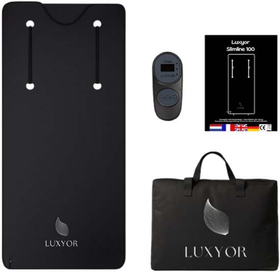 Luxyor - Saunadeken - Infrarood deken - Afstandsbediening - Infraroodtherapie - Fibromyalgie - Sauna