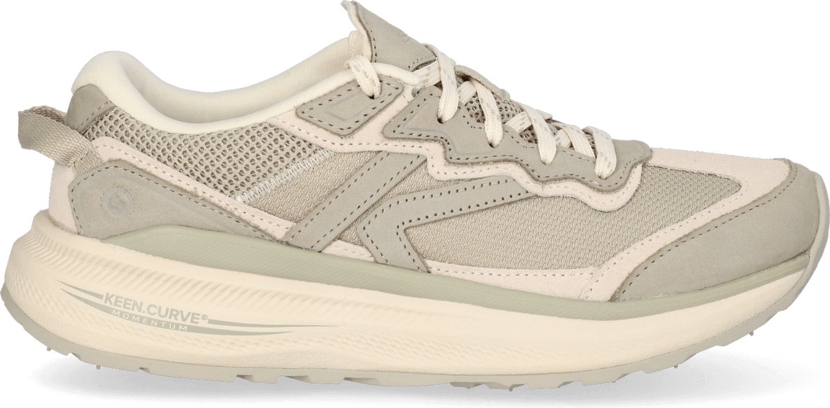 Keen WK500 Leather Dames Wandelschoenen Abbey Stone/Birch Beige