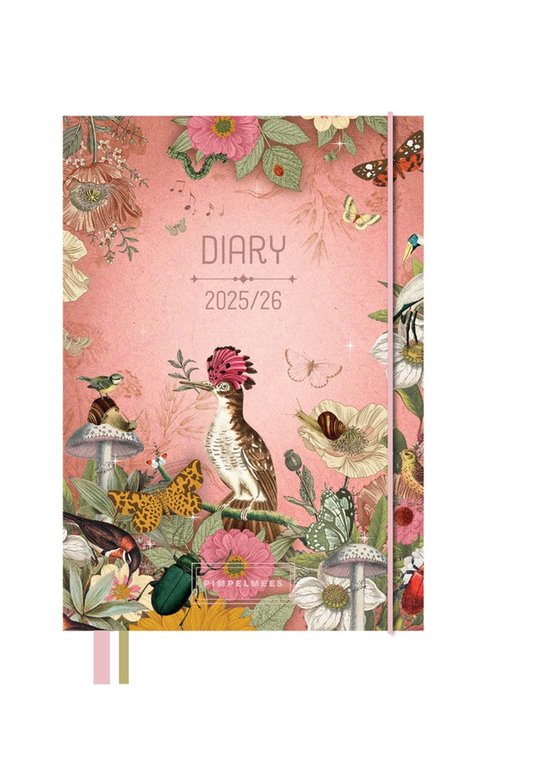 Pimpelmees Agenda - 2026 Terra Botanica - Peach