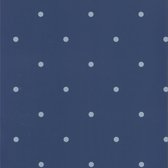 Fabulous World Behang Dots blauw en lichtblauw 67105-2