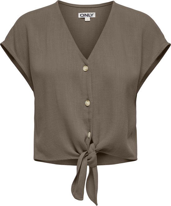 YNIEIAA Dames T-shirt zomer 3/4 mouwen V-hals T-shirt top