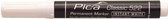 Pica PI52252 Classic Permanent Marker - Rond - Wit - 1-4mm