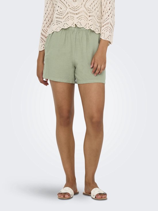 JDY JDYCAYA LINEN HW SHORTS WVN DIA Pantalon femme - Taille S