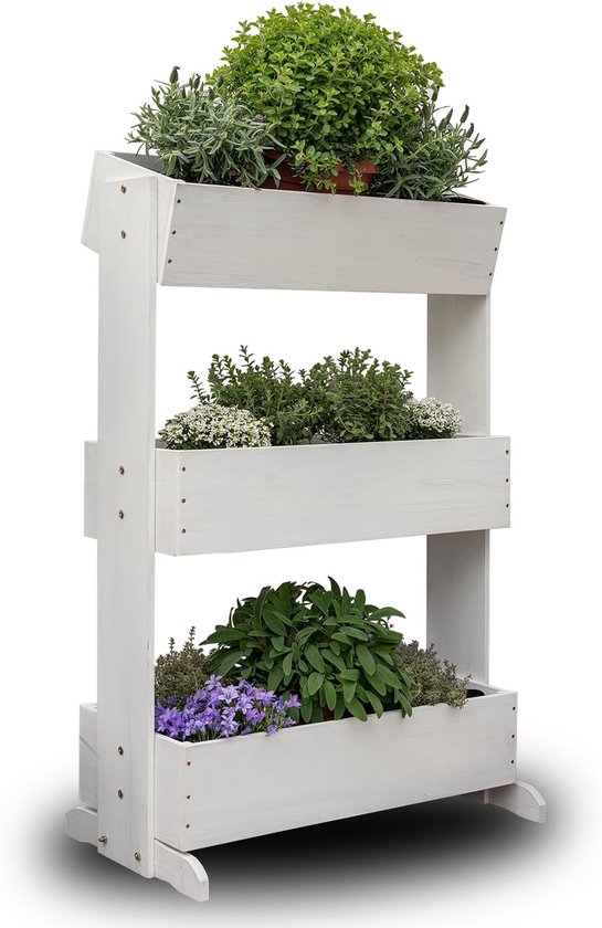 Upyard GardenBox Modern verhoogd bloembed van hout, ergonomisch