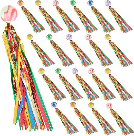 WONFELIE 20 stuks Bouncy Balls voor kinderen, Flummi feestzakvuller, verjaardagscadeau, rubberen ballen, pinata-vulling