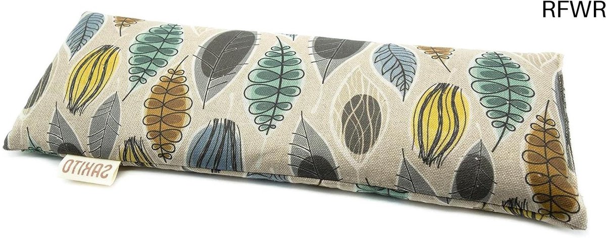 RFWR® Warmtekussen met Tarwezaad en Lavendelbloesem - 35x13 cm voor Magnetron | Ontspanning en Pijnverlichting