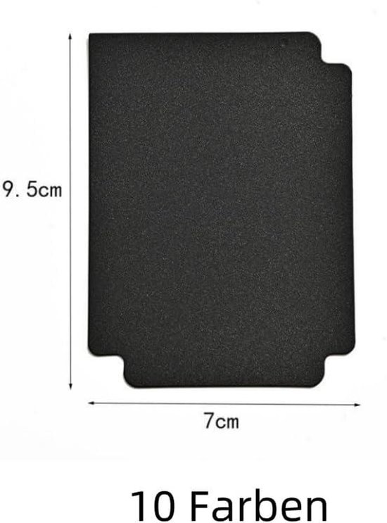 100 stuks kaartverdelers, 10 kleuren dividers, kaartscheiders voor