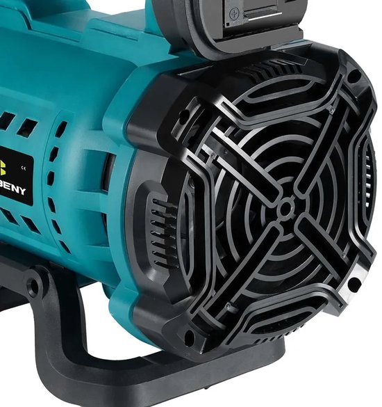Bladblazer - Draadloze Blazer Met 2x Accu's - Elektrische Luchtblazer 18V - Blad Sneeuw Stofverwijdering - Handblazer Tuin - Krachtig en Verstelbaar - Ergonomisch en Draagbaar - Inclusief Oplader en Accessoires van Merkloos	 — afbeelding 2