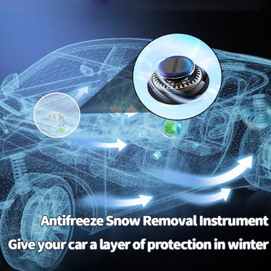 Lifetime Cars Slot ontdooier Elektrisch Sleutelhanger - De-icer