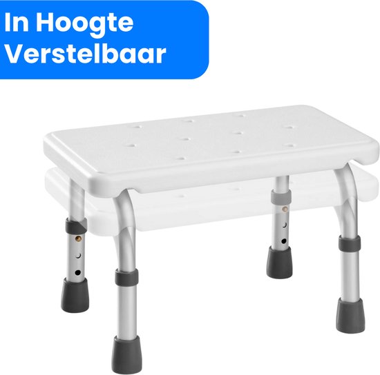 VOKA Bad Instaphulp - Badkamer krukje - Bad opstapje - Opstapje - Douche Krukje - kruk - Verstelbaar - Bad instaphulp - Uitstap hulp Bad- Douche stoel - hoogteverstelbaar - antislip Badopstapje van Merkloos — afbeelding 2
