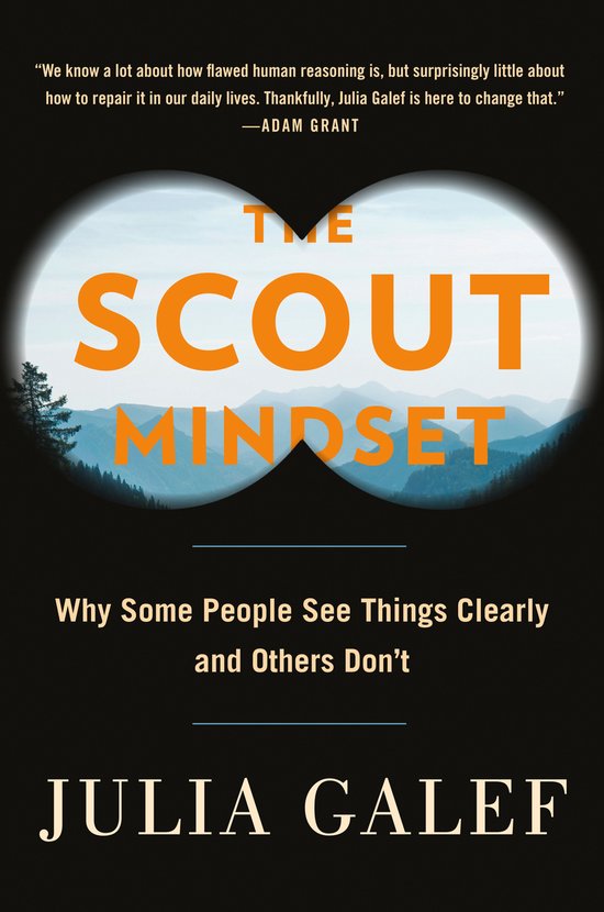 The Scout Mindset - cover