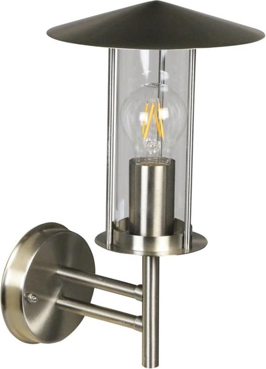 Luxform Wandlamp voor buiten Utah 230 V zilver LUX1708S | bol.com