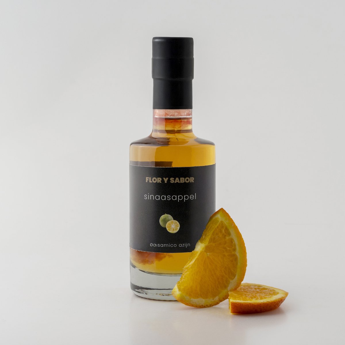 Flor y Sabor balsamico Calamansi sinaasappel 9 jaar gerijpt - 200ml fles