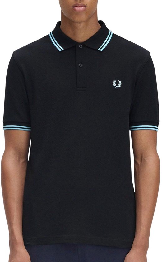 Fred Perry Twin Tipped Polo Heren - Maat L