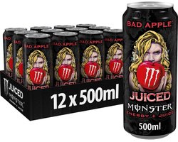 Monster Energy juiced Bad Apple 12X 500ml