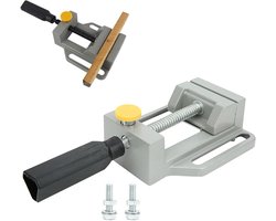 Mini-vlakke klemtafel Aluminiumlegering Snelspanbek Bankschroef DIY Gravure Carving Gereedschap Tafelboormachine Bankschroef Andere tuingereedschappen Andere tuingereedschappen