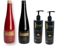 Black Diamond Proteïne & Black Diamond Premium keratine & onderhoud producten Organic