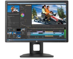 HP Z Display Z24i Monitor - 24 inch - 1920x1200 - DisplayPort - VGA - DVI - Zwart - Verstelbare voet