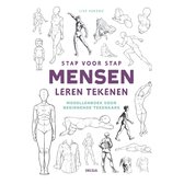 Stap voor stap mensen leren tekenen