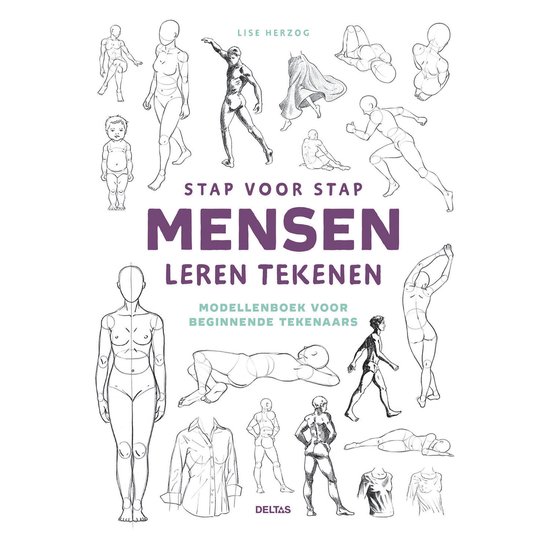 Stap voor stap mensen leren tekenen