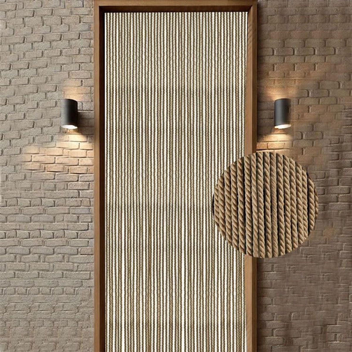 Vliegengordijn - Houdt Insecten Buiten en Frisse Lucht Binnen - Eenvoudige Bevestiging zonder Boren - Geschikt voor Deur, Tuin of Balkon - Duurzaam en Praktisch Design - Ideaal voor Zomer en Ventilatie