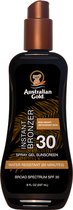 Australian Gold - SPF30 Spray Gel met Bronzer - 237 ML