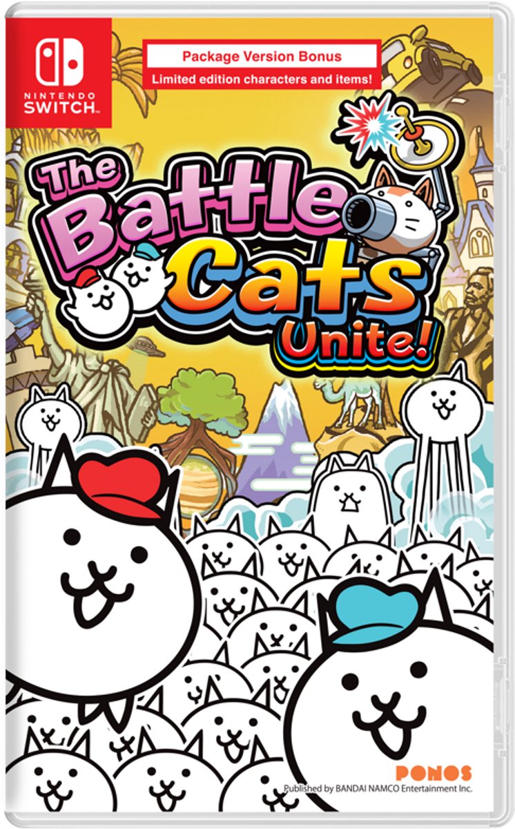 Nintendo Games Switch The Battle Cats Unite! (import) Veelkleurig PAL