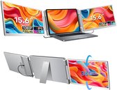 Bol.com Portable Monitor Ultra 156" - Laptop Scherm Extender - Draagbare Monitor - Inclusief Beschermhoes en Kabels - Full HD aanbieding