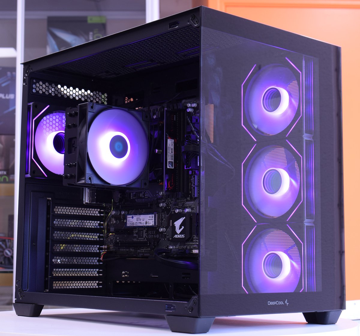 GamingLand G202-W11 Gaming PC - Ryzen 7 5700G 8-Core - 16GB - 1000GB SSD nvme - Windows 11 - GamingLand - €669,00