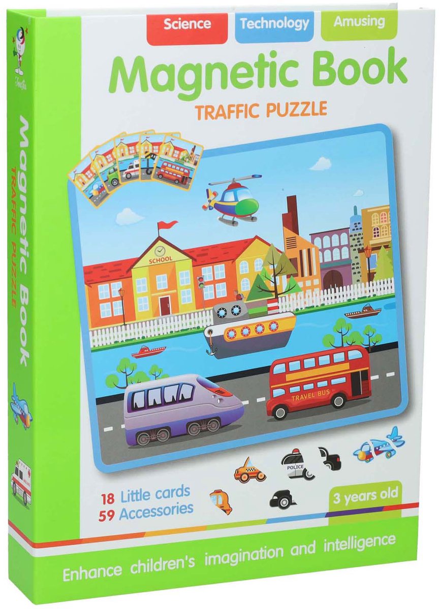 Magnetische Koffer Stad