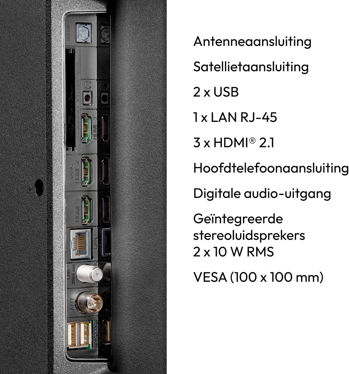 MEDION 108 cm (43") TV (Google TV, 4K, Dolby Vision HDR, - afbeelding 3