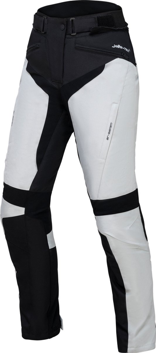 IXS Tromsö-ST 2.0 Dames Grijs Zwart Textiele Motorbroek - Broek