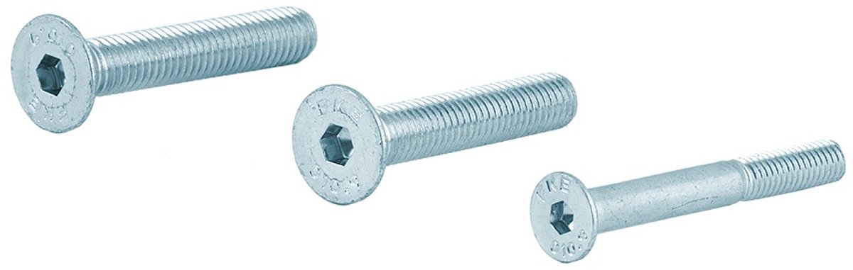 Bevestiging - Gegalvaniseerd - Staal verzinkt - GPF - AG0333 bevestigingsset PK din7991 10.9 t.b.v. deurdikte tot 44mm