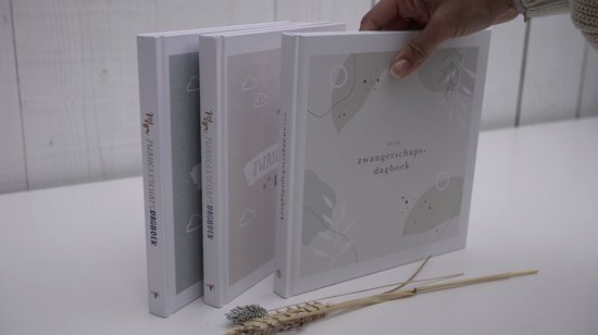 Maan Amsterdam Zwangerschapsdagboek - wekelijks invuldagboek tijdens zwangerschap - negenmaanden dagboek - Eclipse - Unisex