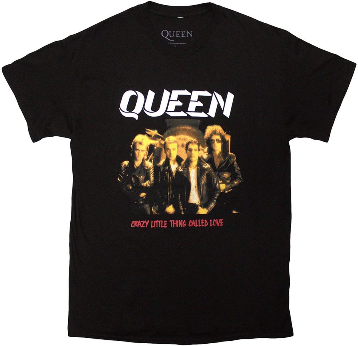 Queen - Crazy Little Thing Heren T-shirt - L - Zwart