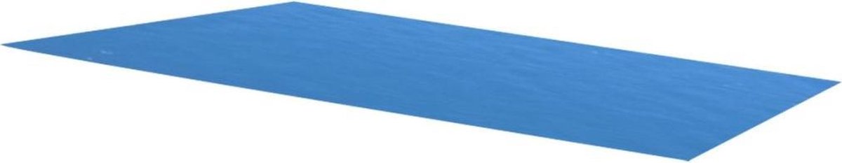 vidaXL - Zwembadzeil - rechthoekig - 549 - x - 274 - cm - PE - blauw