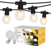 Bol.com Latium IP65 Waterdicht Lichtsnoer 12 meter verlengbaar tot 300 meter - Buitenverlichting - Tuinverlichting - Prikkabel -... aanbieding