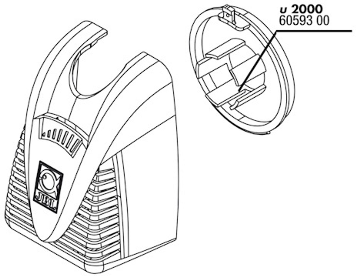 JBL ProFlow Beschermrooster + Regulering U2000