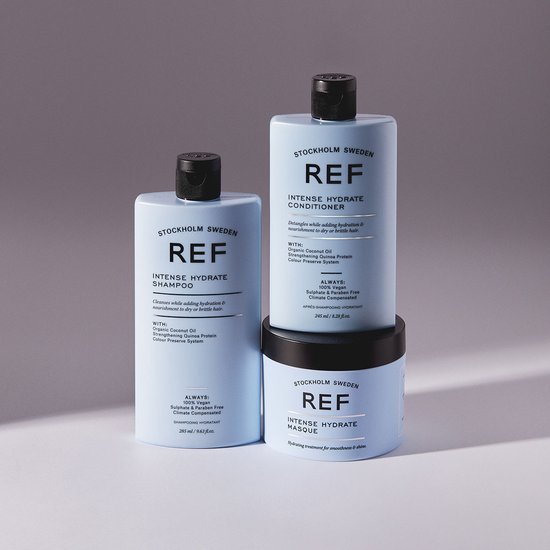 REF Stockholm - Intense Hydrate Duo Shampoo + Conditioner - 2x600ml ...