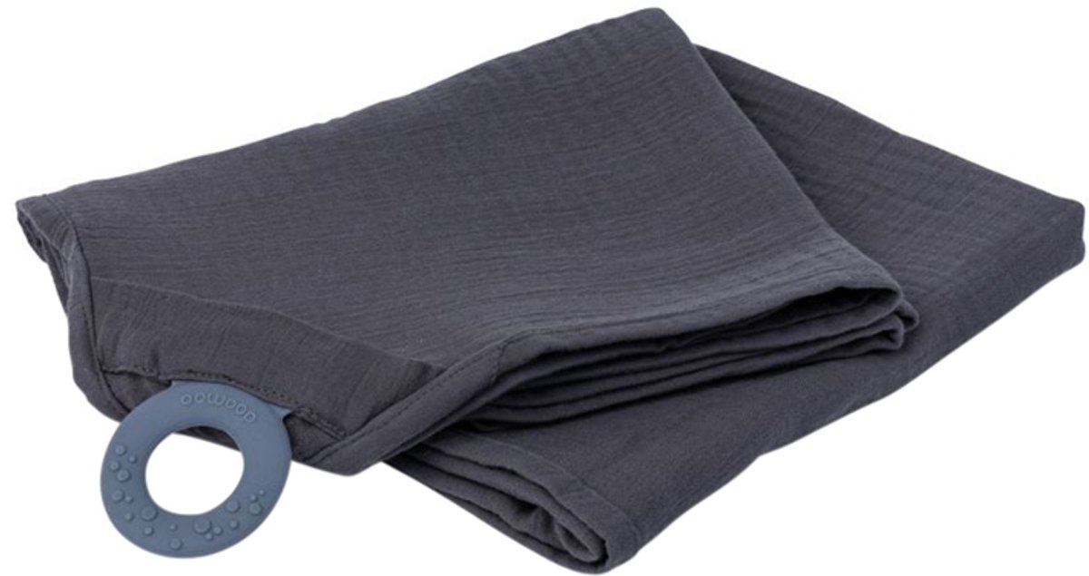 doomoo - Mom'n Play Tetra Grey - Veelzijdige borstvoedingsdoek - biokatoen