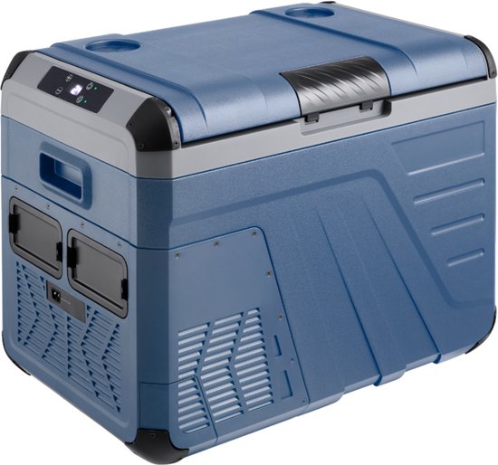 Evolar Elektrische Compressor Koelbox - 35L - Inclusief Accu - 12V en 230 volt - Coolbox - Donker Blauw van Evolar — afbeelding 4