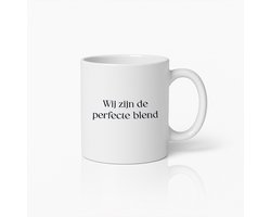 Romantische Koffiemok - 'Wij Zijn de Perfecte Blend' - Perfect Cadeau voor Stellen en Koffieliefhebbers