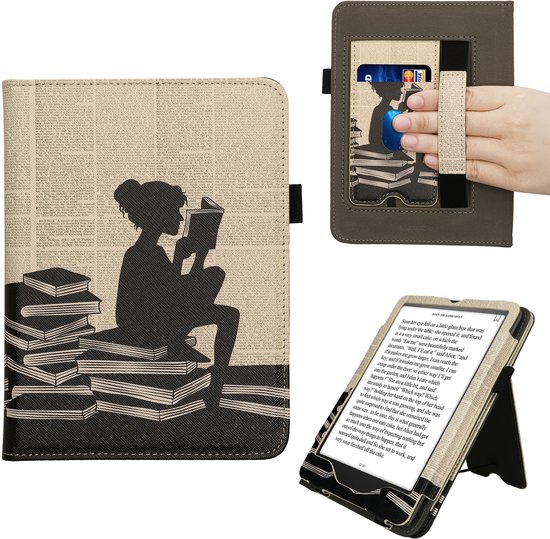 Étui pour Kindle Paperwhite avec rabat