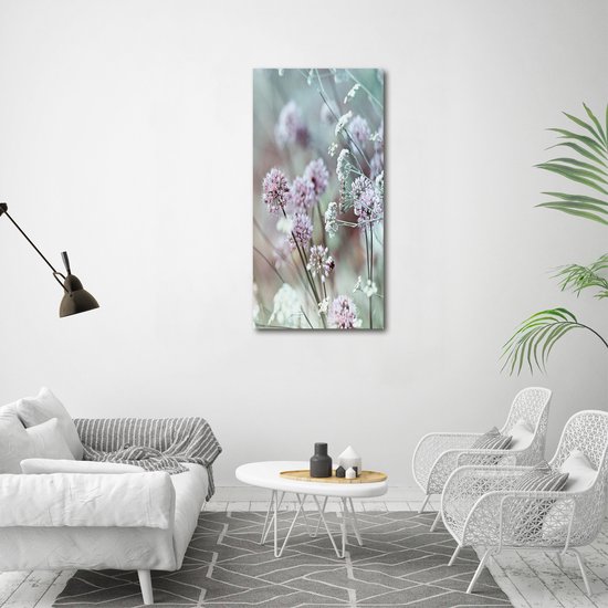 Impression sur verre Image tableaux 125x50 Floral Tulipes | UK