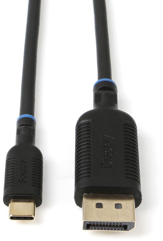 Microconnect MC-USBCDP3, 3 m, USB Type-C, DisplayPort, Mâle, Mâle, Droit