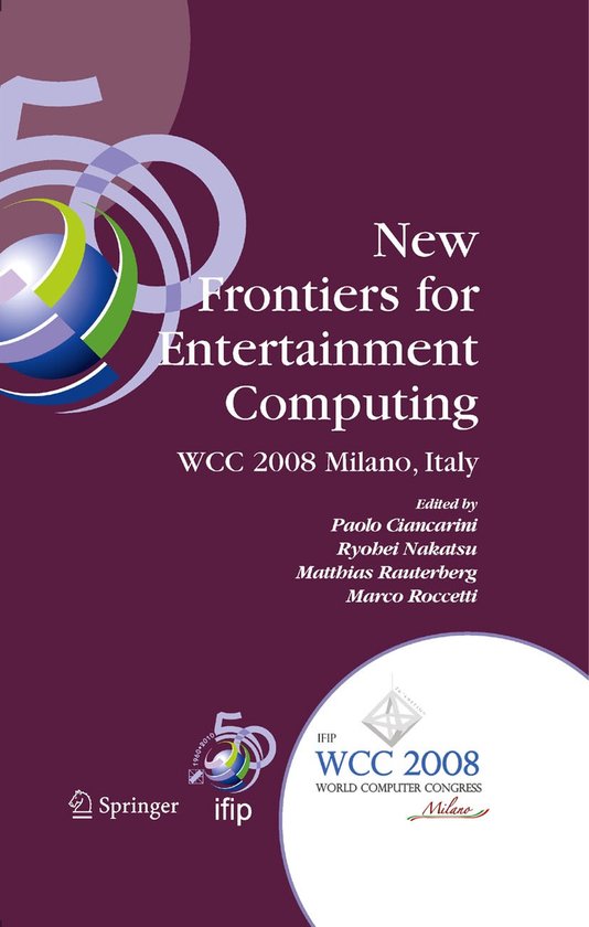 New Frontiers for Entertainment Computing - cover